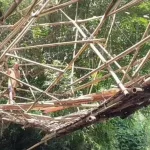 jembatan bambu Pangandaran