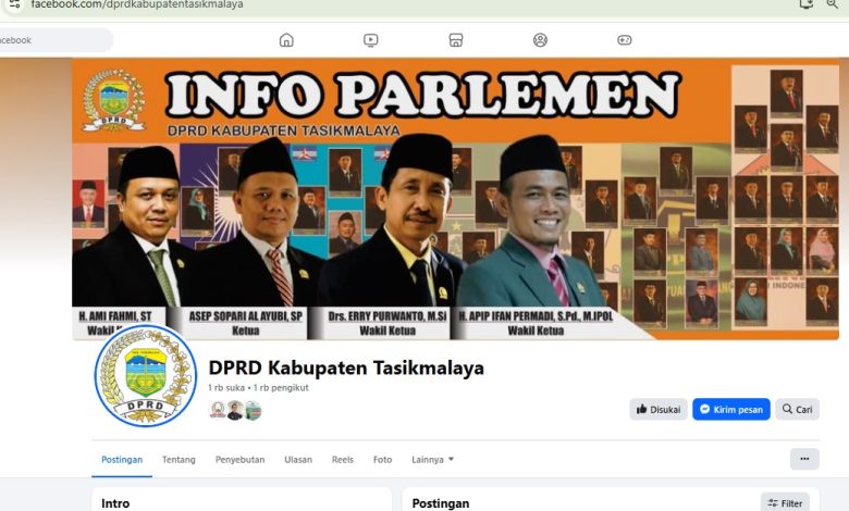 medsos setwan kabupaten tasikmalaya