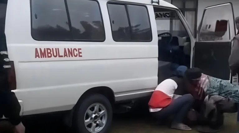 sopir ambulans di ciamis setelah antar jenazah