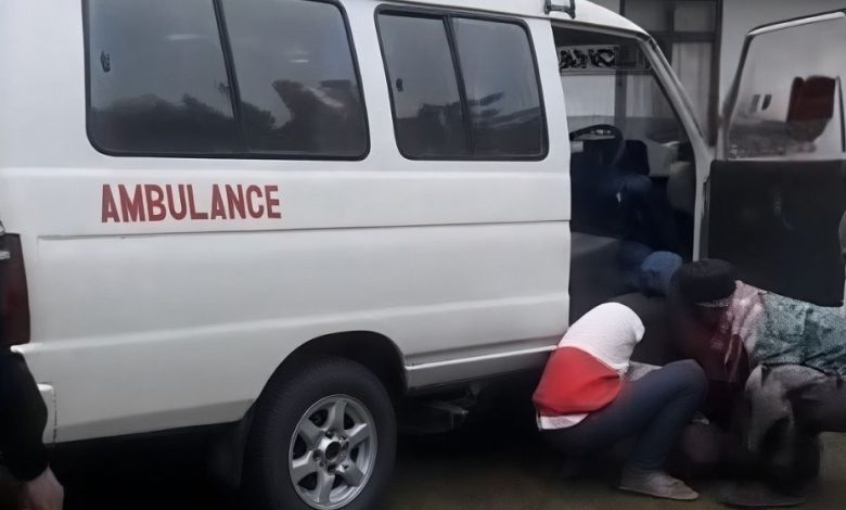 sopir ambulans di ciamis setelah antar jenazah