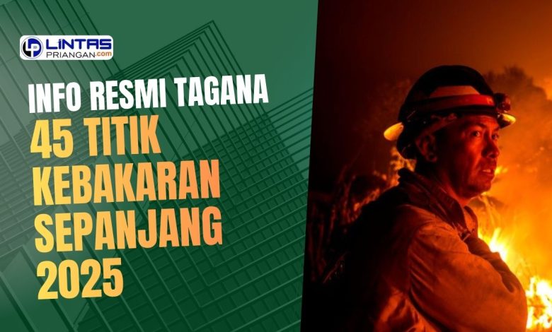 kebakaran di tasikmalaya sepanjang 2025