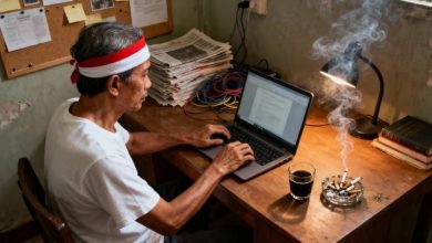 dari bambu runcing ke media daring