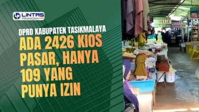 banyak kios belum berijin di kabupaten tasikmalaya