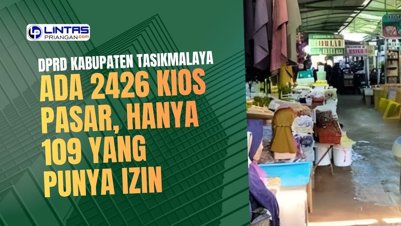 banyak kios belum berijin di kabupaten tasikmalaya