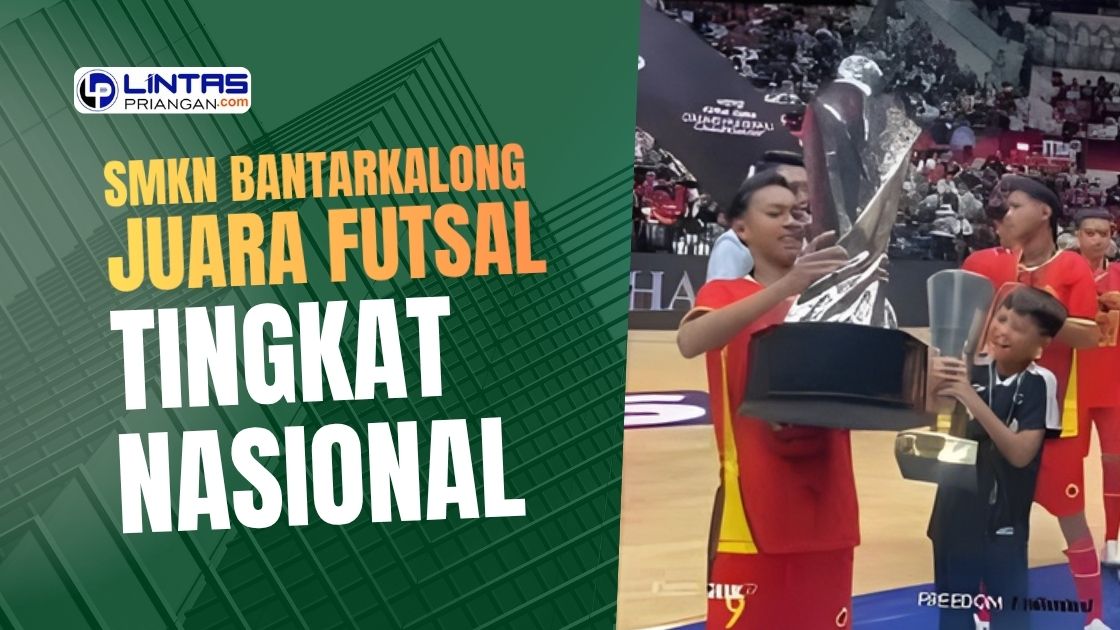 SMKN Bantarkalong Juara Futsal Nasional