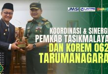 bupati tasik terima kunjungan danrem 062 tarumanagara