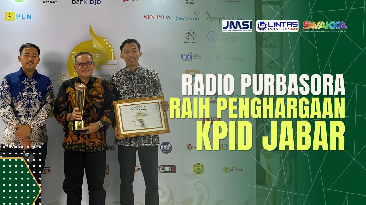 Radio Purbasora Raih Penghargaan KPID Jabar