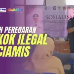 satpol pp ciamis cegah peredaran roko ilegal