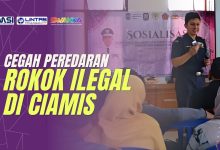 satpol pp ciamis cegah peredaran roko ilegal