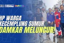 HP Warga Kecemplung Sumur, Damkar Kota Tasikmalaya Meluncur