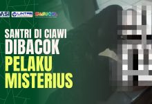 pembacokan santri di ciawi