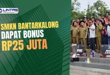 bonus bupati untuk smkn bantarkalong jaura futsal nasional