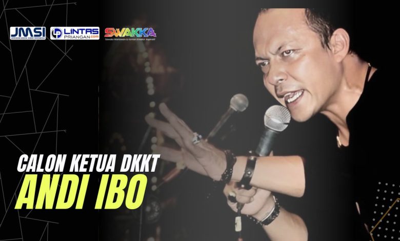 calon ketua dewan kesenian kota tasikmalaya andi ibo