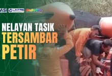Nelayan Tersambar Petir di Tasikmalaya