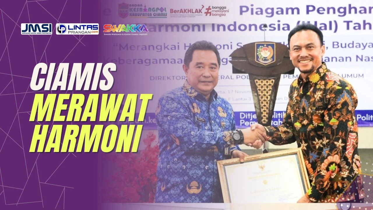 kesbangpol ciamis raih ihai 2025