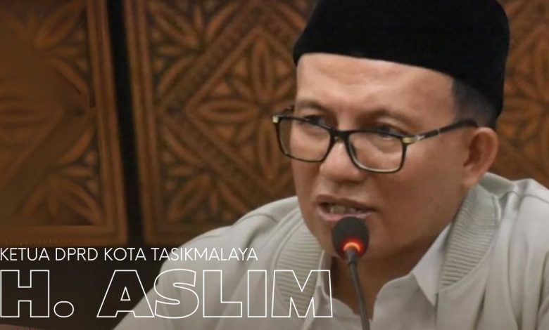 ketua dprd kota tasikmalaya - h aslim