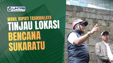 lokasi bencana sukaratu ditinjauh wakil bupati tasikmalaya