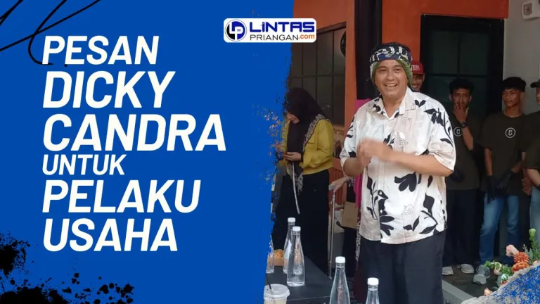 Pesan Dicky Chandra untuk Pelaku Usaha di Grand Opening Fortes Cafe Tasikmalaya pesan dicky candra untuk pelaku usaha di fortes cafe tasikmalaya