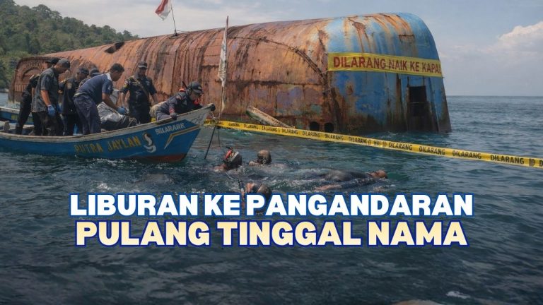Liburan ke Pangandaran, Warga Tasik Pulang Tinggal Nama