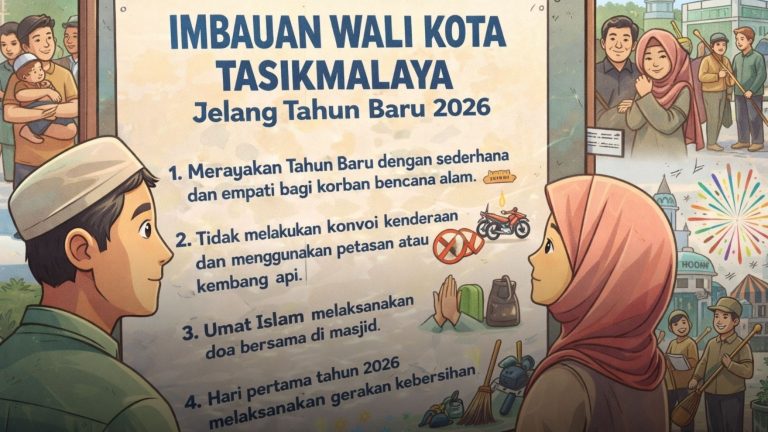 Imbauan Wali Kota Tasikmalaya Jelang Tahun Baru 2026