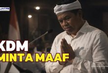 KDM Minta Maaf