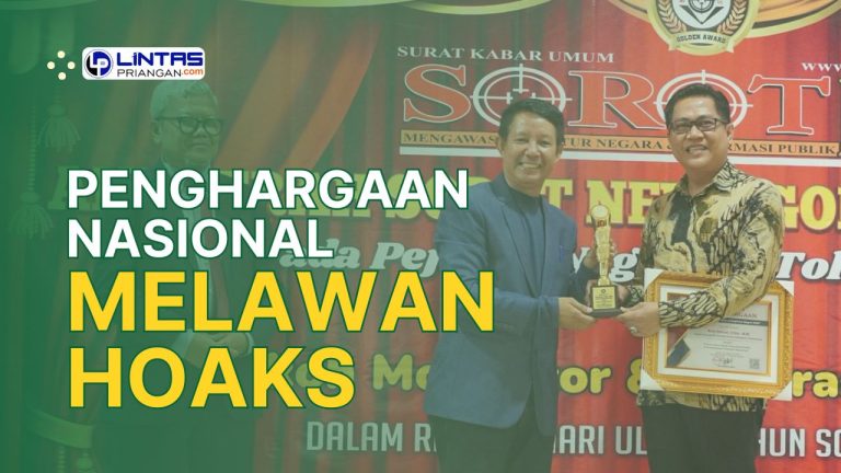 Melawan Hoaks dari Desa, ASN Tasikmalaya Diganjar Penghargaan Nasional