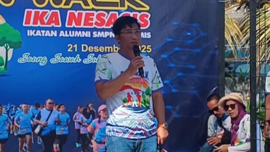 IKA Nesacis, Gelar Sunday Fun Walk, Simbol Kekompakan Alumni