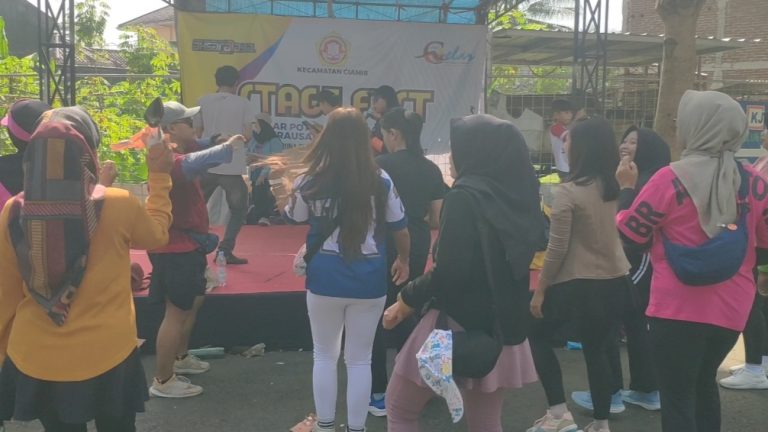 Meriahkan Hari Ibu, Karang Taruna Kecamatan Ciamis Gelar Gebyar Senam