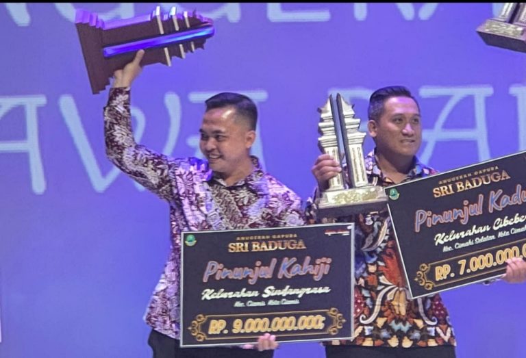 Kelurahan Sindangrasa Ciamis Raih Pinunjul Kahiji Anugerah Gapura Sri Baduga