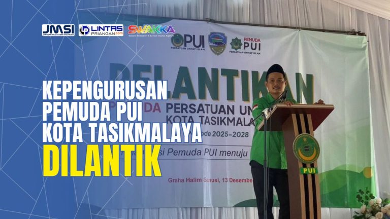Pengurus Pemuda PUI Kota Tasikmalaya Periode 2025–2028 Resmi Dilantik