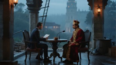 perbincangan wartawan dengan raja tazmalaya