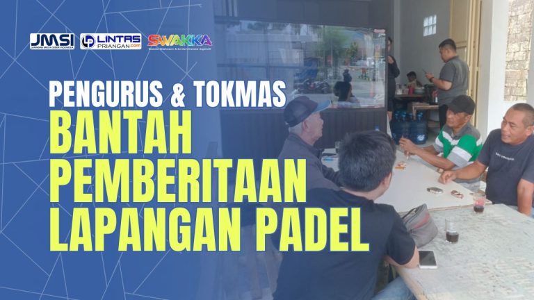 Pengurus & Tokoh Sekitar Lapangan Padel Tasikmalaya Bantah Pemberitaan