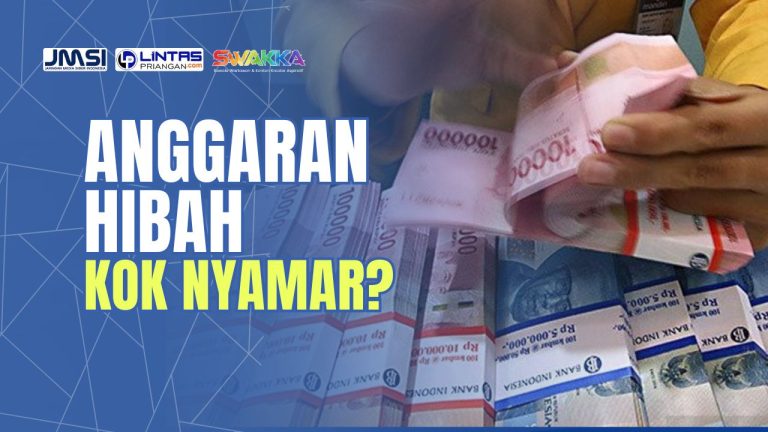 Sekitar Rp100 Miliar Anggaran Hibah Kota Tasikmalaya “Kok Nyamar?”