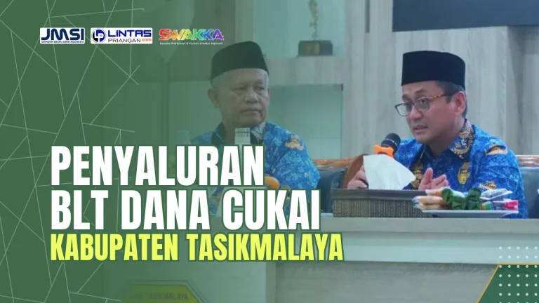 BLT dari Dana Cukai Disalurkan, Bukti Negara Hadir di Tasikmalaya BLT dana cukai di tasikmalaya