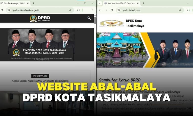 website dprd kota tasikmalaya abal-abal