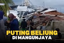 Siang Tadi, Puting Beliung di Mangunjaya Pangandaran