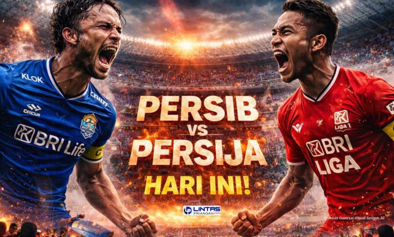 Hasil Persib vs Persija Hari ini: Skor dan Statistik Lengkap