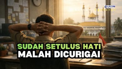 bekerja setulus hati tapi dicurigai