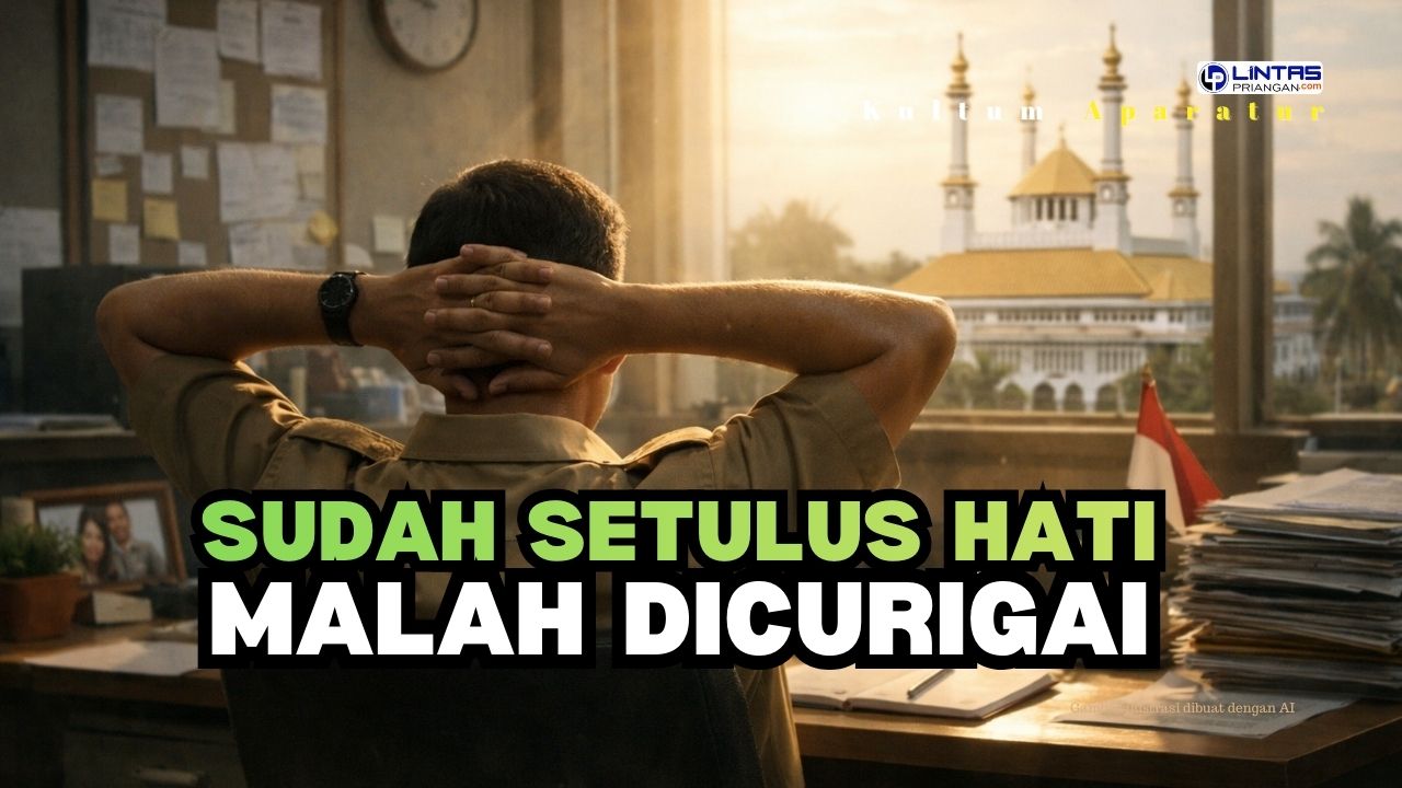 Sudah Bekerja Setulus Hati, tapi Dicurigai bekerja setulus hati tapi dicurigai