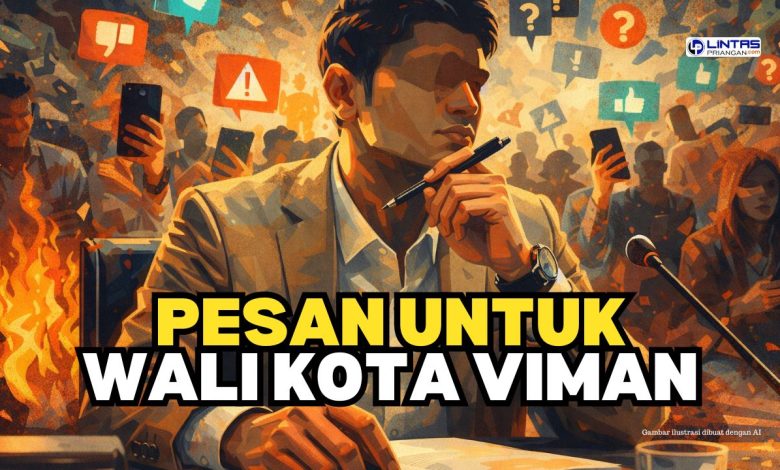 pesan untuk wali kota viman