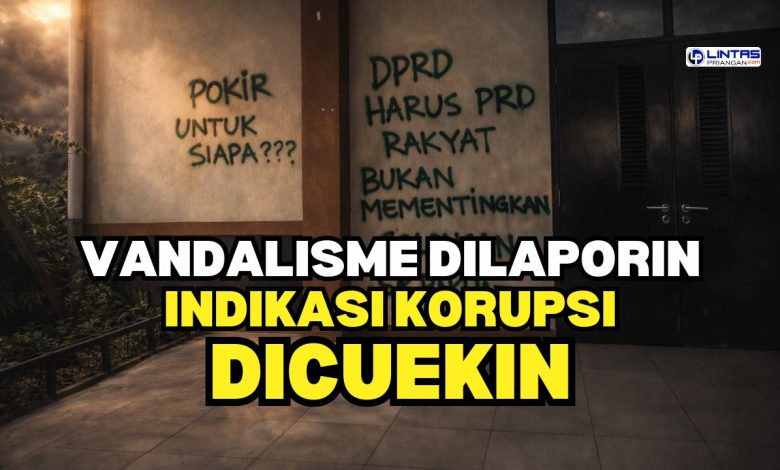 vandalisme tasikmalaya dprd kabupaten tasikmalaya