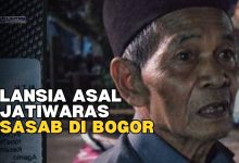 Lansia asal jatiwaras sasab di bogor