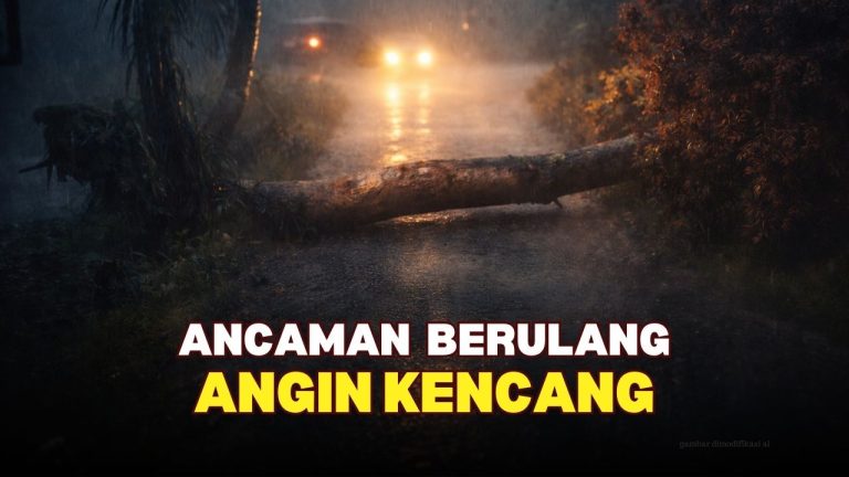Ancaman Berulang: Angin Kencang di Kabupaten Tasikmalaya Putus Akses Warga