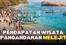 pendapatan wisata pangandaran melejit
