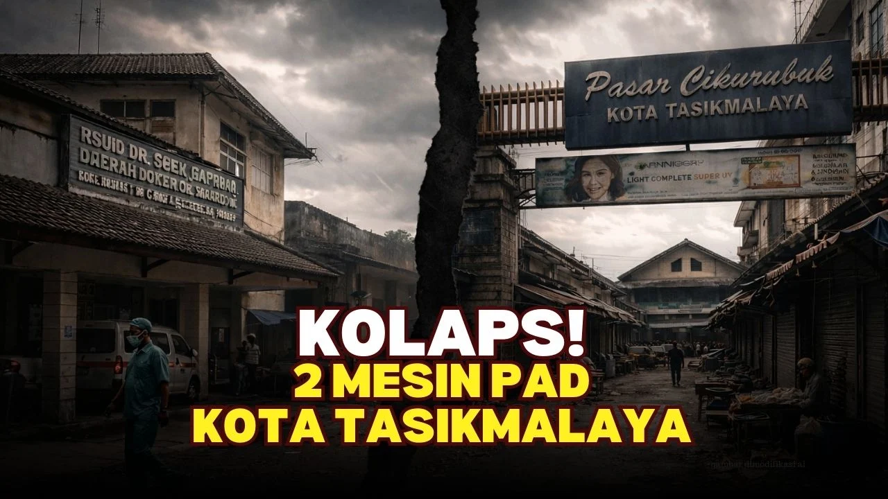 Mesin PAD Kota Tasikmalaya Kolaps