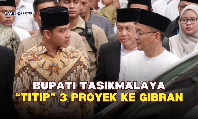 Gibran ke Cipasung Bupati Titip 3 Proyek