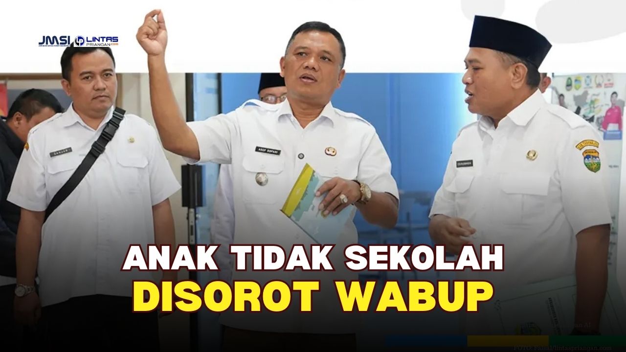 Soroti Anak Tidak Sekolah di Tasikmalaya, Ini Perintah Wakil Bupati Anak Tidak Sekolah di Tasikmalaya