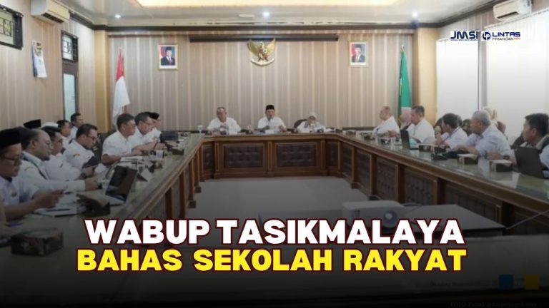 Wabup Asep Pimpin Rapat Sekolah Rakyat di Kabupaten Tasikmalaya