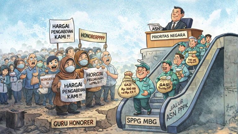 Guru Honorer vs SPPG MBG: Siapa Paling Layak Jadi ASN?