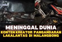 Lakalantas di Malangbong Konten Kreator Asal Pangandaran Meninggal Dunia